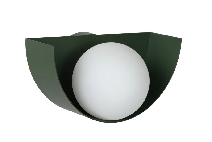 Lucide BENNI - Wall light - 1xG9 - Green - turned off